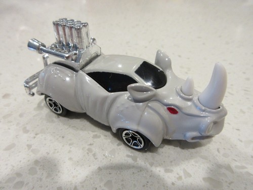 1994 matchbox rhino - rhino, rod