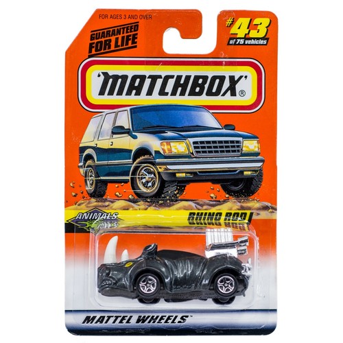 Matchbox rhino rod - matchbox, #43
